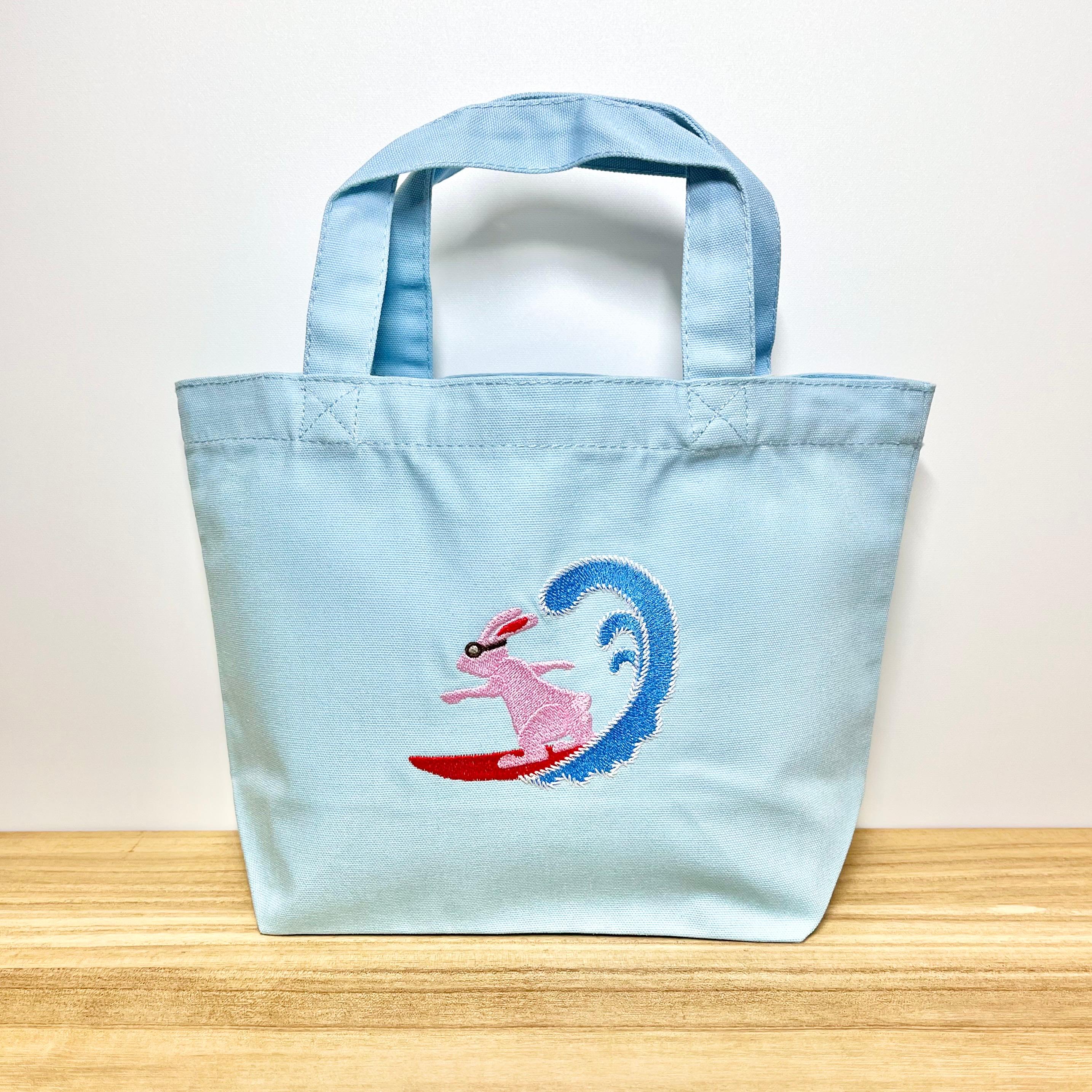 【旧タイプSALE】ポイトコセのランチバッグ《ウサーファー》1枚目の画像
