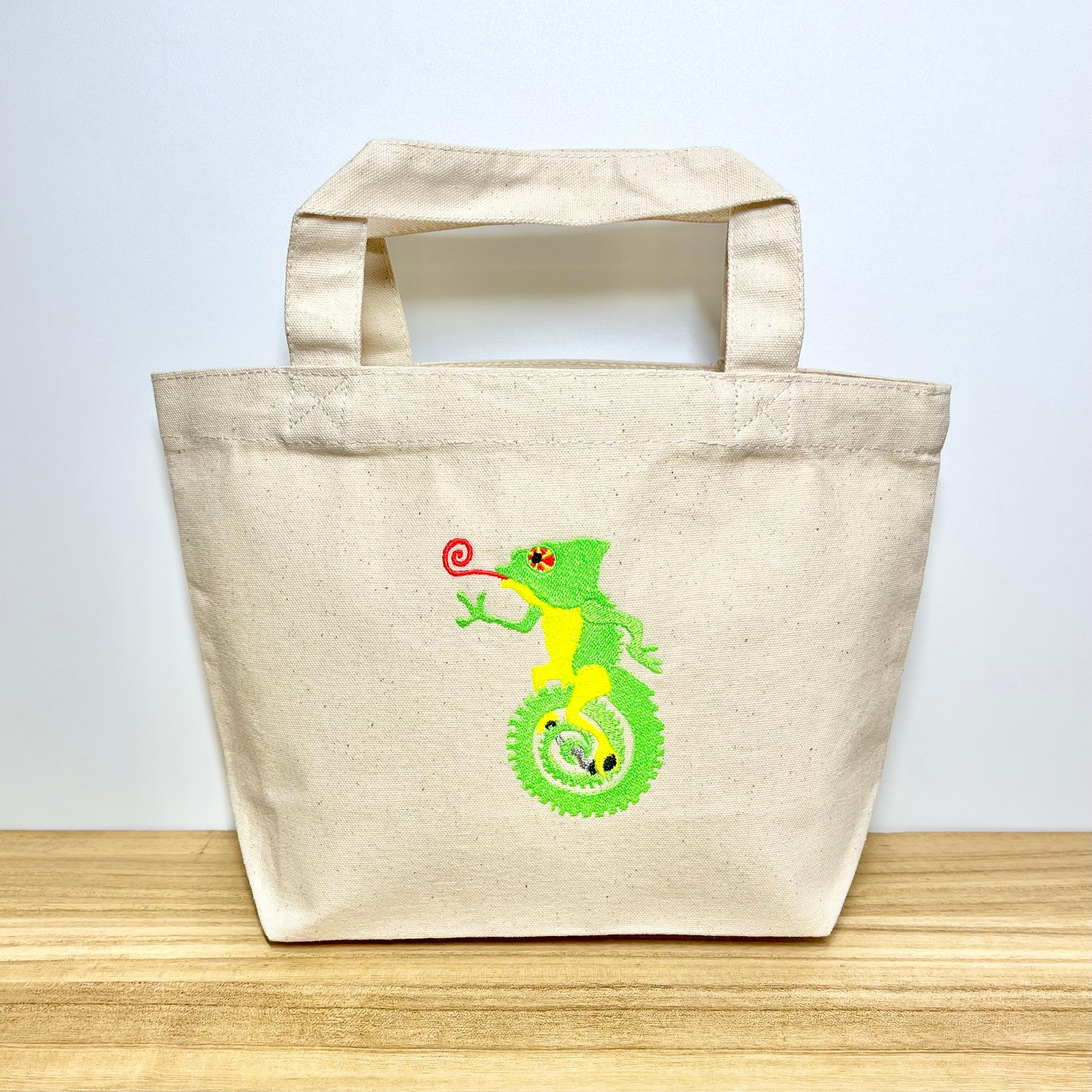【旧タイプSALE】ポイトコセのランチバッグ《カメレオンライダー》