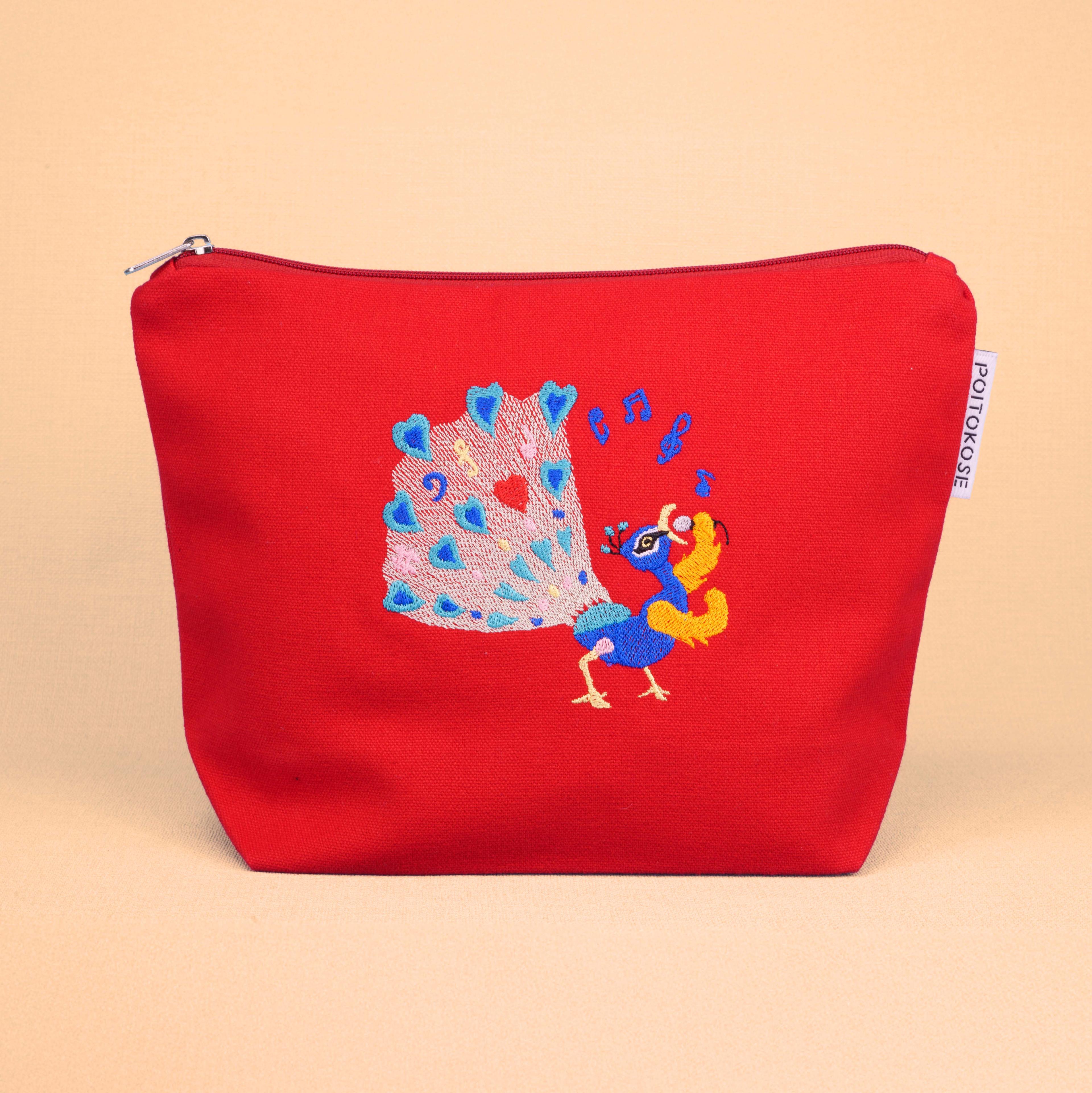 ポーチ大 クジャクラプソディ1枚目の画像