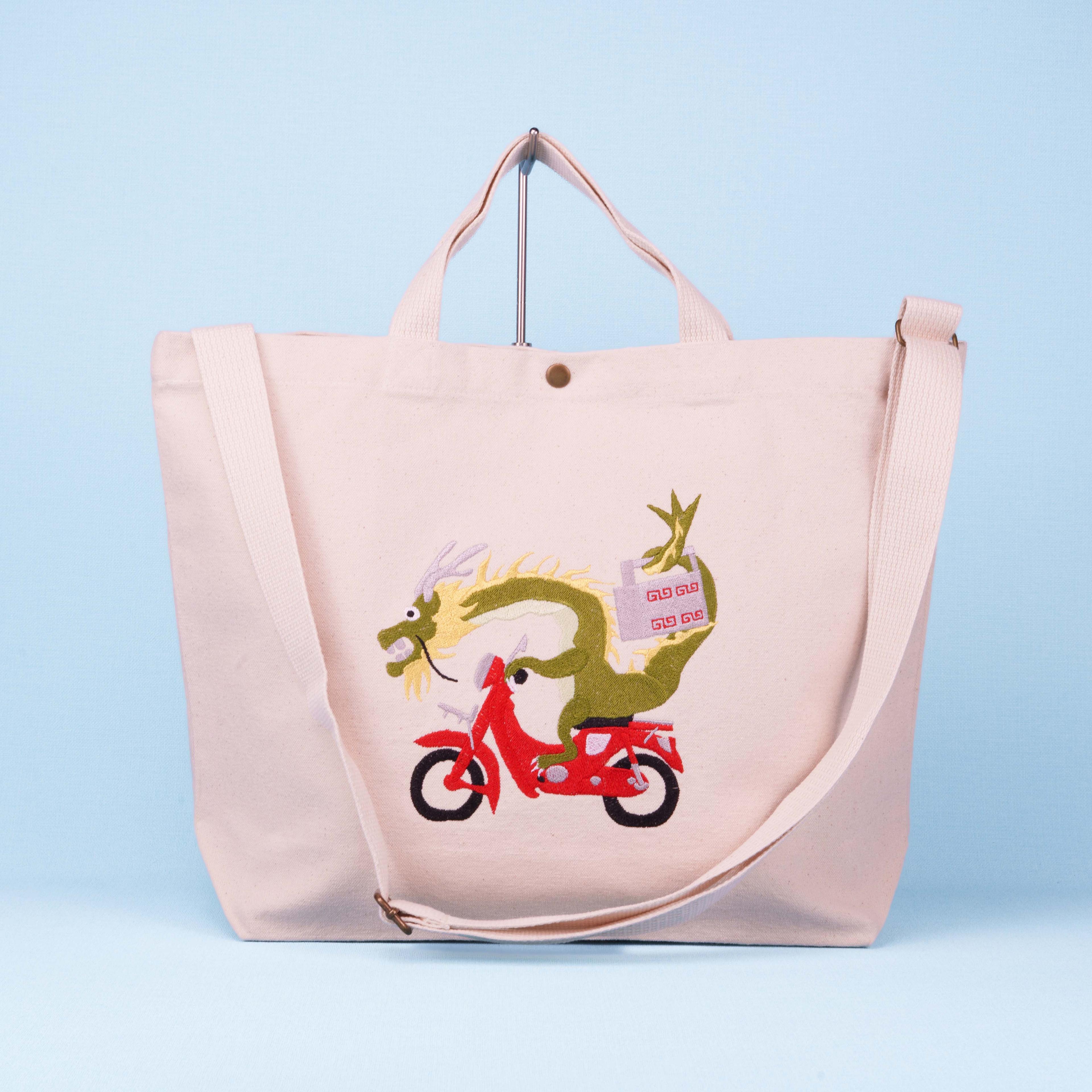 ショルダートート 出前ドラゴン1枚目の画像